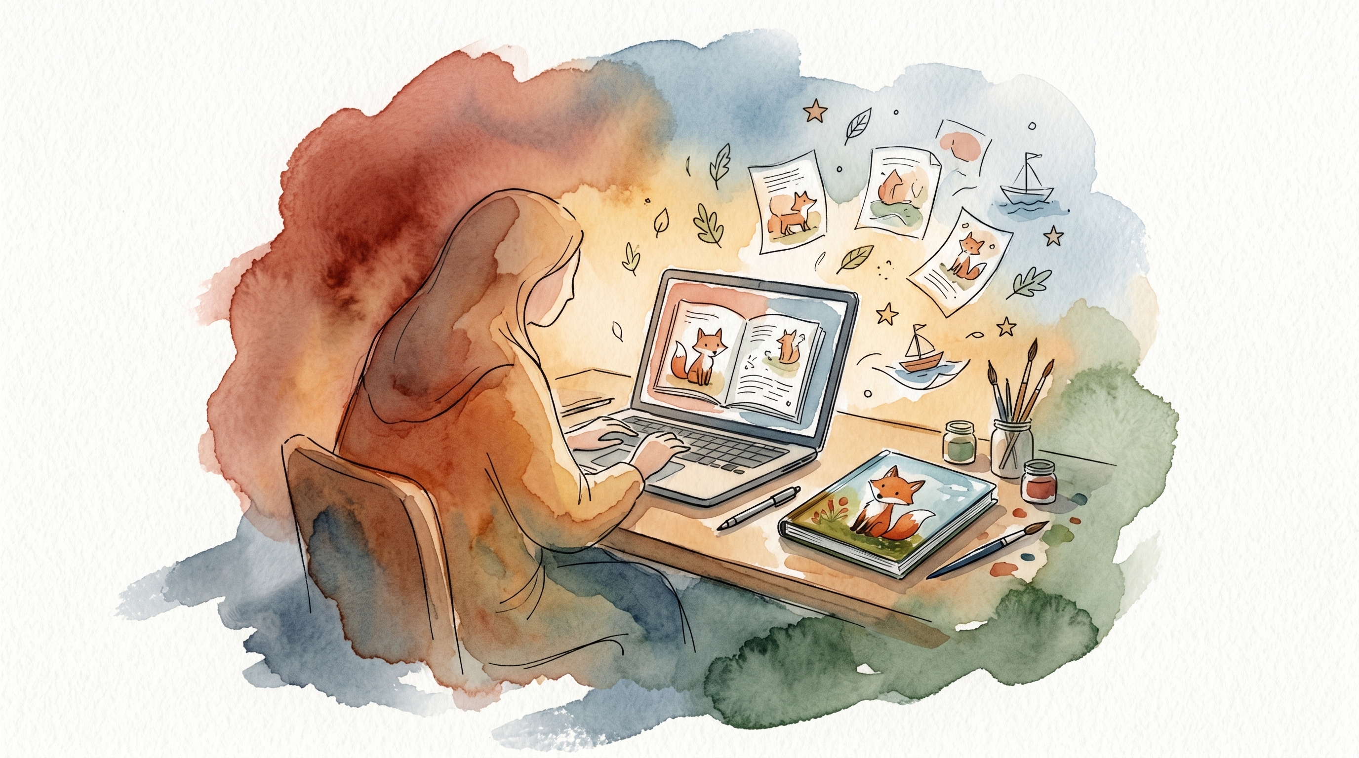 Self-publish a children's book (no art skills needed)