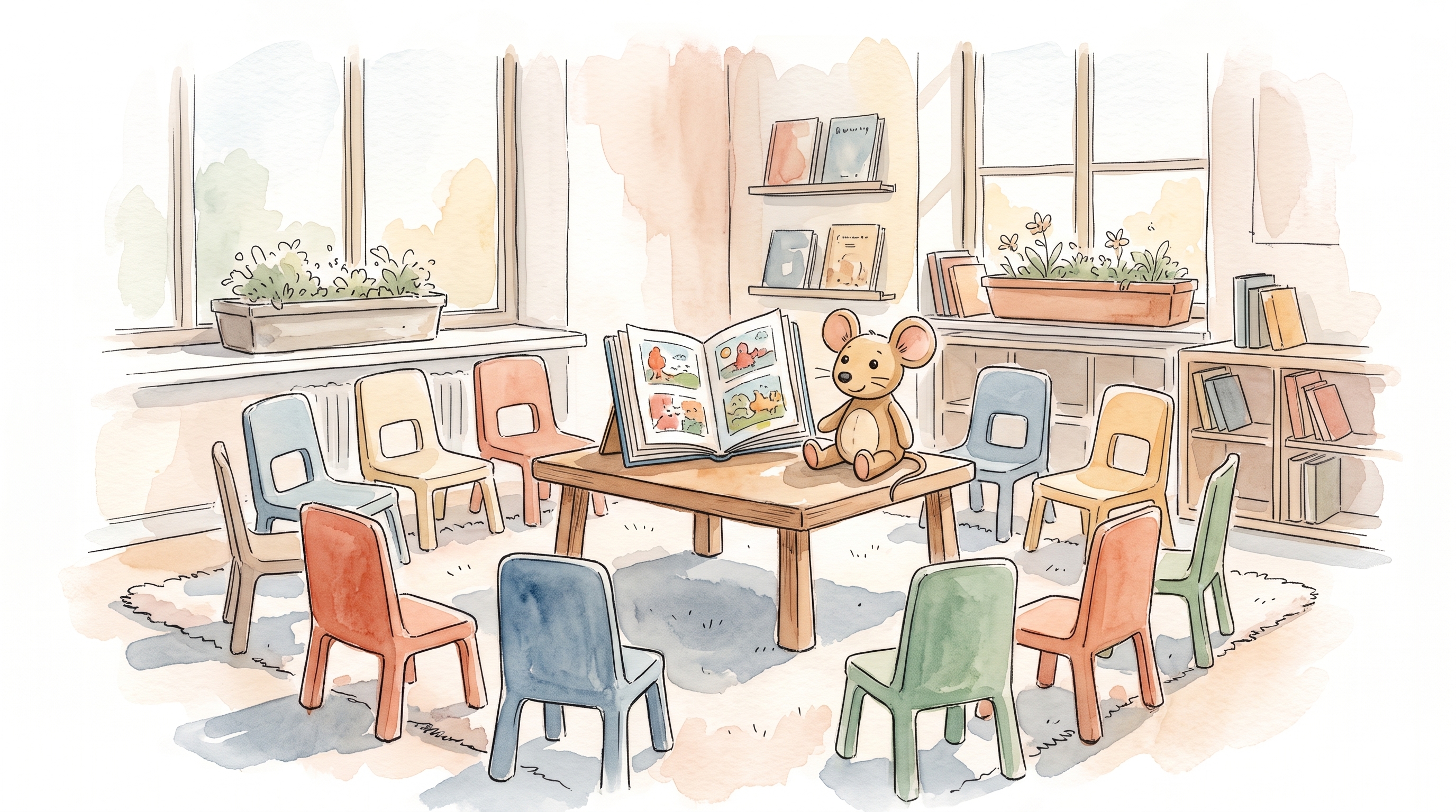 Make a lesson picture book without drawing it yourself