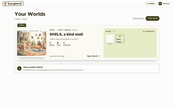 A whole new look for your Worlds and books